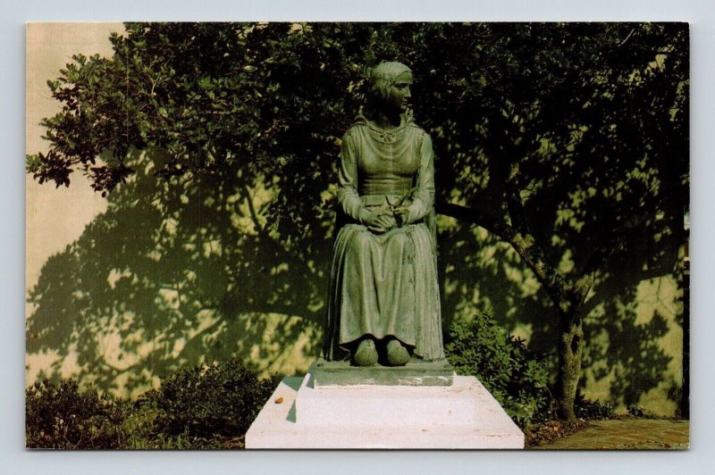 Evangeline Monument Dolores Del Rio Postcard UNP VTG Dexter Unused Vintage 