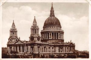 BR80995 st paul s cathedral london real photo  uk