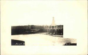 Port Maitland Nova Scotia Lighthouse Real Photo Postcard