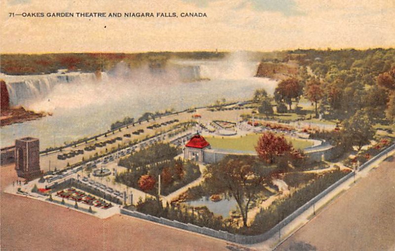 Oakes Garden Theatre and Niagara Falls Unused 