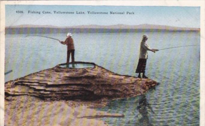 Fishing Cone Yellowstone Lake Yellowstone National Park