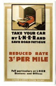 Take Your Car by Railway Liner, Reduced Rate, London and Eastern