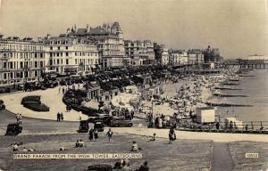 uk29852 grand parade from the wish tower eastbourne real photo uk