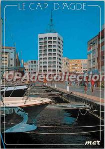 Postcard Modern Languedoc Cap d'Agde Le Quai Richelieu