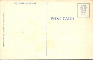 WV, West Virginia  KINGWOOD Greetings~Country Road PRESTON COUNTY Linen Postcard