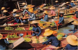 Lot 3 thailand the floating market damnoen saduak boat