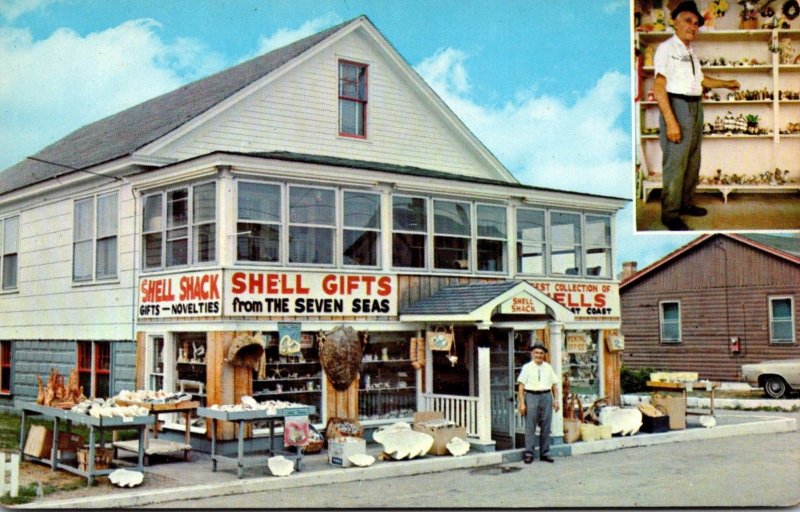 Maine Wells Beach Pop DeVito's Shell Shack Free Shell Museum & Motel