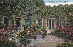 Louisiana New Orleans Courtyard Of Little Theatre