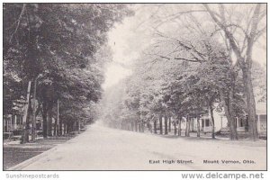 Ohio Mount Vernon East High Street Residential District Albertype