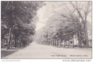 Ohio Mount Vernon East High Street Residential District Albertype