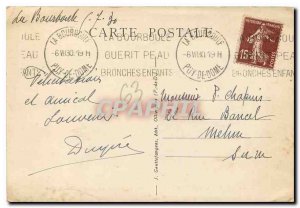 Old Postcard La Bourboule Cascade Dam on the Dordogne