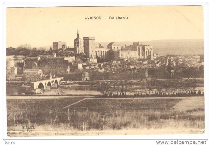 Vue Generale, Avignon (Vaucluse), France, 1900-1910s