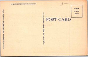 Postcard STADIUM SCENE Cambridge Massachusetts MA AM6327