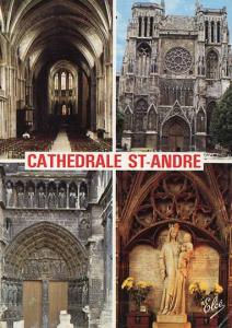 France - Bordeaux, Cathedral of St. Andre of 12th and 14th centuries