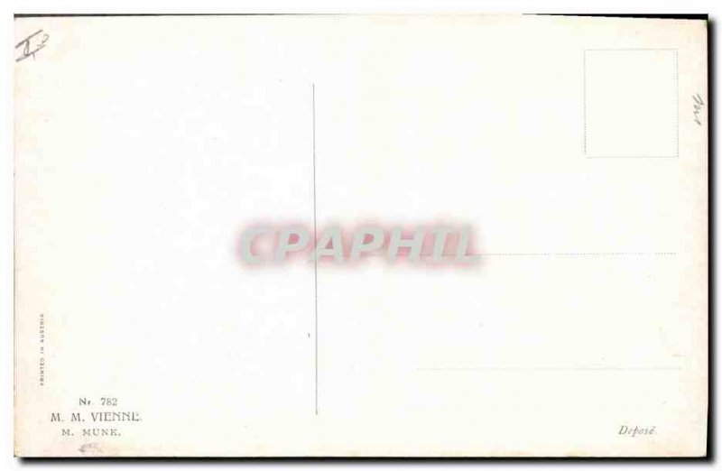 Old Postcard Fun Children Bebe Cat Kitten