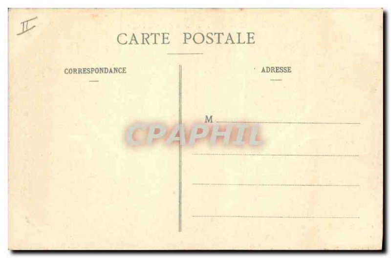 Old Postcard Aix les Bains Lake Bourget North Boat Party