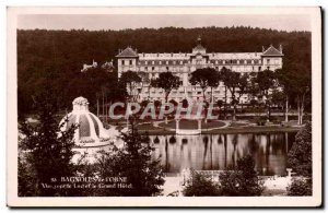 Old Postcard Bagnoles de L Orne view to the lake and the grand hotel