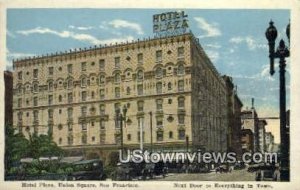 Hotel Plaza, Union Square - San Francisco, California CA  