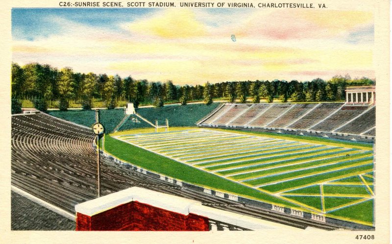 VA - Charlottesville. University of Virginia, Scott Stadium