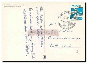 Postcard Modern Savognin