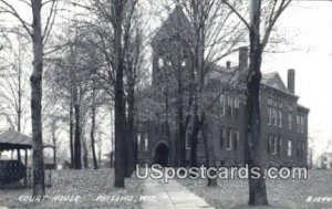 real photo - Court House - Phillips, Wisconsin
