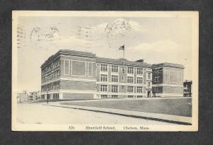 1917 Postcard Shurtleff School Chelsea MA!