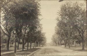 Albert Lea MN Fountain St. c1910 Real Photo Postcard