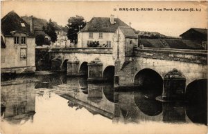 CPA Bar sur Aube- Le Pont d'Aube FRANCE (1007317)