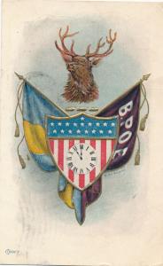 B.P.O.E. Fraternal Order of Elks - a/s G. L. Thompson - pm 1907 - DB