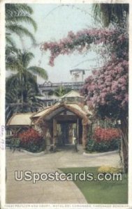 Pavilion & Court, Hotel Del Coronado - Coronado Beach, California CA Postcard