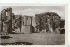 Warwickshire Postcard - Banqueting Hall - Kenilworth - Ref 14352A