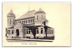 Post Office Atchison Kans. Kansas Postcard