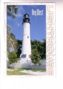 Light House with Picket Fence, Key West, Florida,