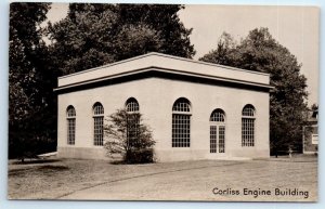 RPPC DAYTON, Ohio OH ~ Carillon Park CORLISS ENGINE BUILDING Postcard