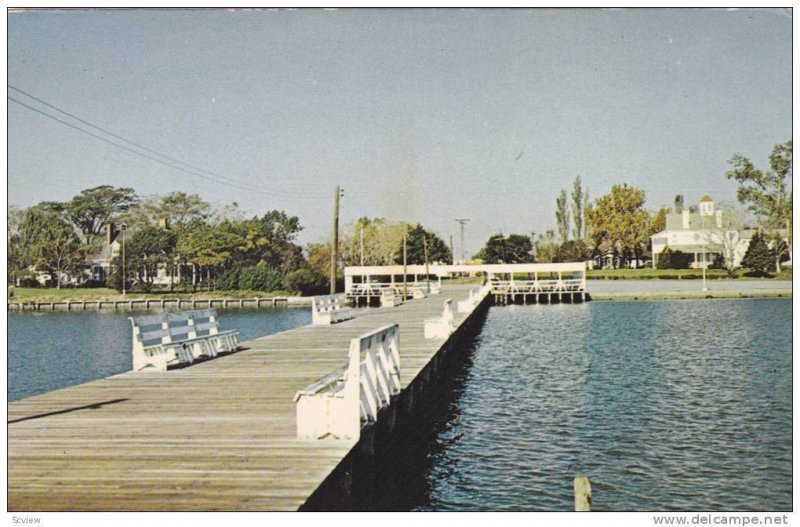 Greetings from Public landing waterfront resort on the Chincoteague Bay,  Wor...