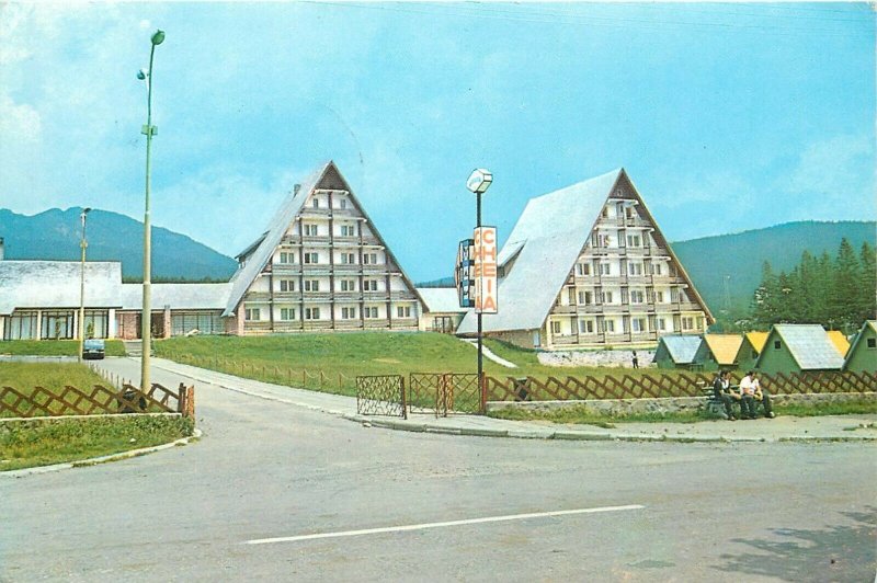 Romania Prahova hanul Cheia tavern inn postcard