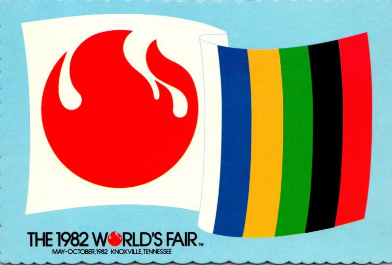 Tennessee Knoxville 1982 World's Fair Flag