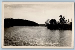 Warroad Minnesota MN Postcard RPPC Photo Scene On Lake Of The Woods