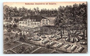 JOHANNISKRENZ, Germany ~ View of WALDKURHAUS 1911  Postcard