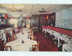 Unused 1950's GIAN MAVINO'S RESTAURANT Manhattan - New York City NY v8344