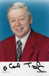Carl Tyler Newsreader Meridian TV Hand Signed Photo