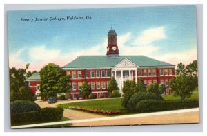 Vintage 1940s Postcard Emory Junior College, Valdosta, Georgia