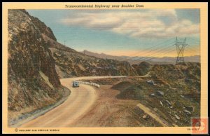 Transcontinental Highway neav Boulder Dam, NV
