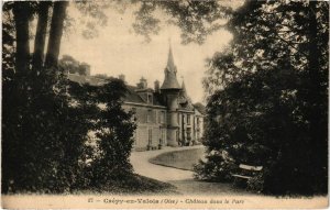 CPA Crepy-en-Valois - Chateau dans le Parc (1032414)