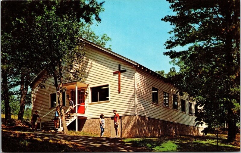 Pinebrook Pocono Mountains Chapel Stroudsburg Pa Pennsyvalia Dexter Postcard 