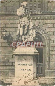 Postcard Old Paris Valentin Hauy 1745 1822