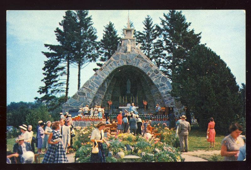 Kennebunkport, Maine/ME Postcard, Shrine Of Our Lady Lourdes