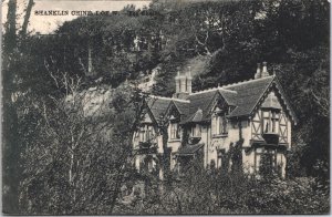 UK Shanklin Chine I Of W The Chalet  Vintage Postcard 04.35