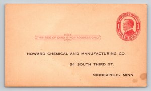 Howard Chemical & Manufacturing  Minneapolis  Minnesota   Postcard