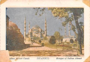 Mosque of Sultan Ahmet   Istanbul 